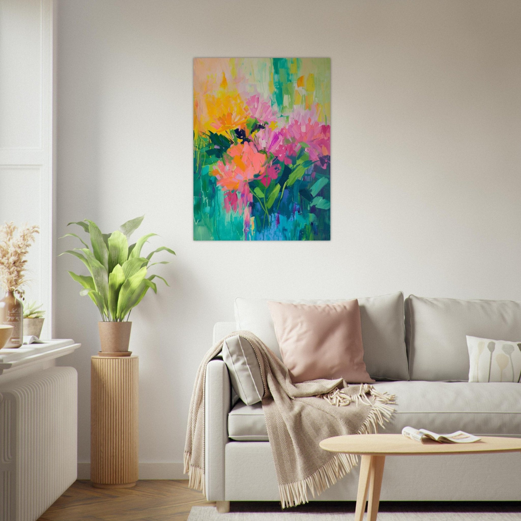 Watercolour Art, Abstract Painting, Whispering Hues, Pastel Decor, Soft Colours, Wall Art, Home Decor, Art Canvas, Serenity, Elegant Art - Craig Michael Design