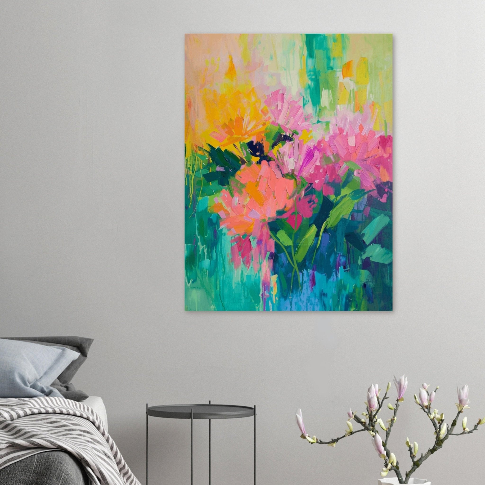 Watercolour Art, Abstract Painting, Whispering Hues, Pastel Decor, Soft Colours, Wall Art, Home Decor, Art Canvas, Serenity, Elegant Art - Craig Michael Design