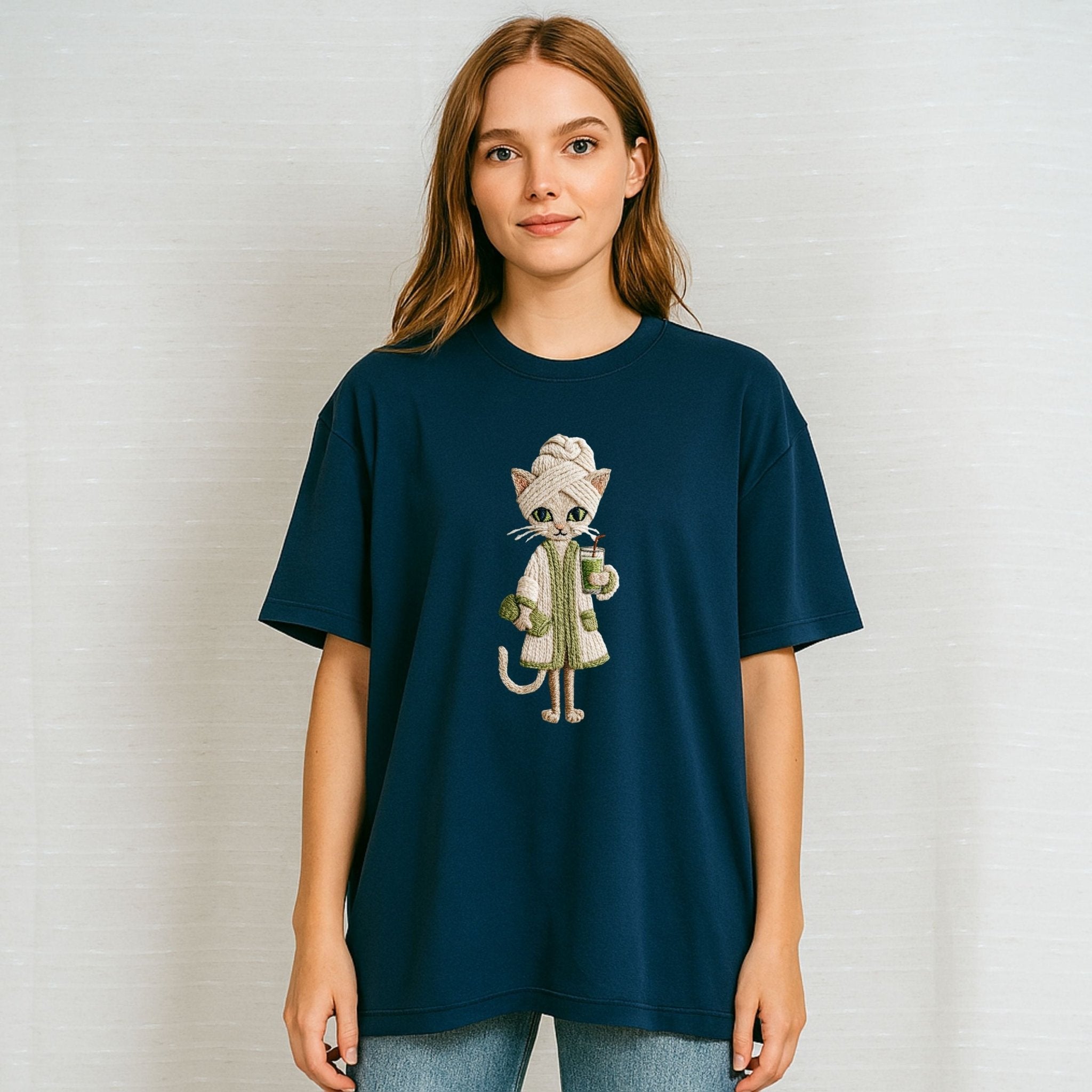 Wellness Kitty T-Shirt – Self - Love & Relaxation - Craig Michael Design