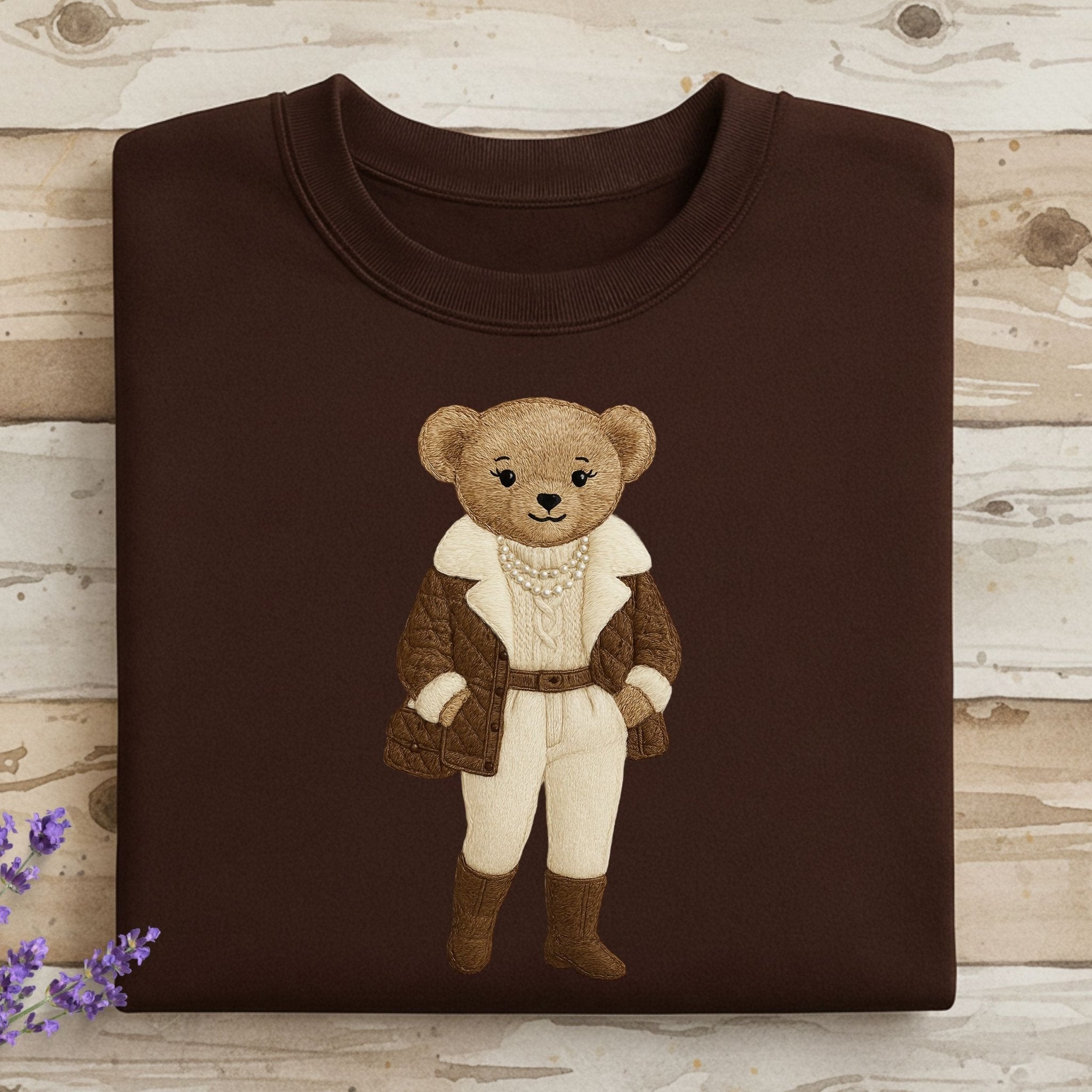 Winter Fashion Teddy Sweatshirt - Craig Michael Design