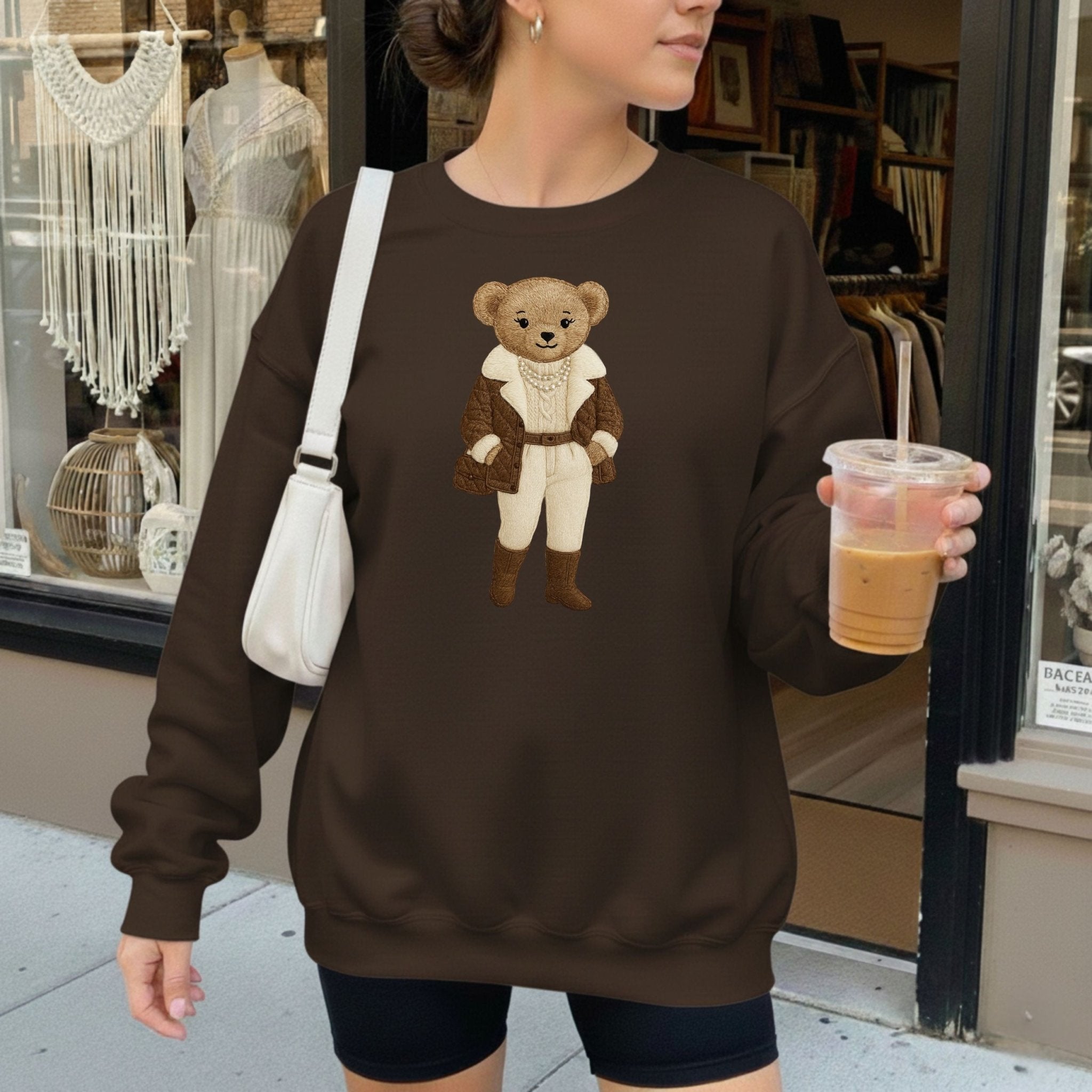 Winter Fashion Teddy Sweatshirt - Craig Michael Design