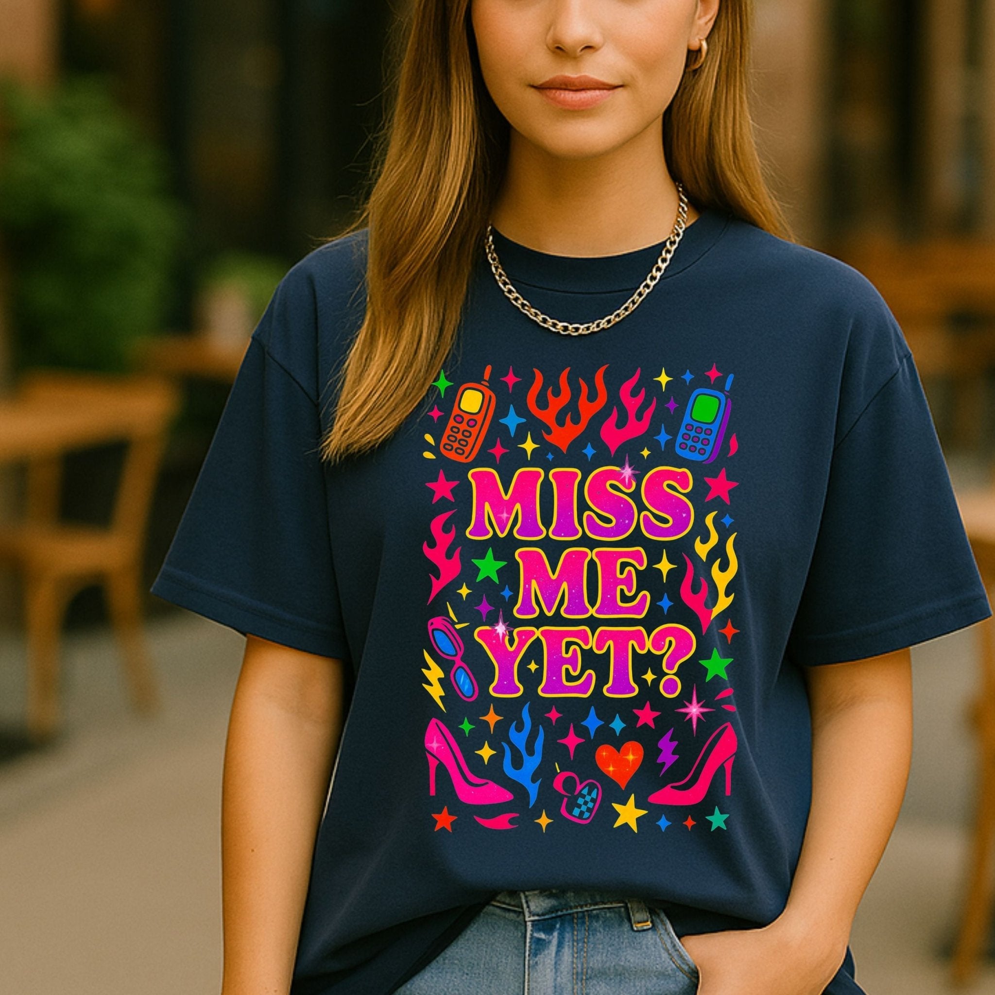 Y2K Graphic Tee, 2000s Nostalgia Shirt, Funny Gen Z T-Shirt, 'Miss Me Yet' - Craig Michael Design