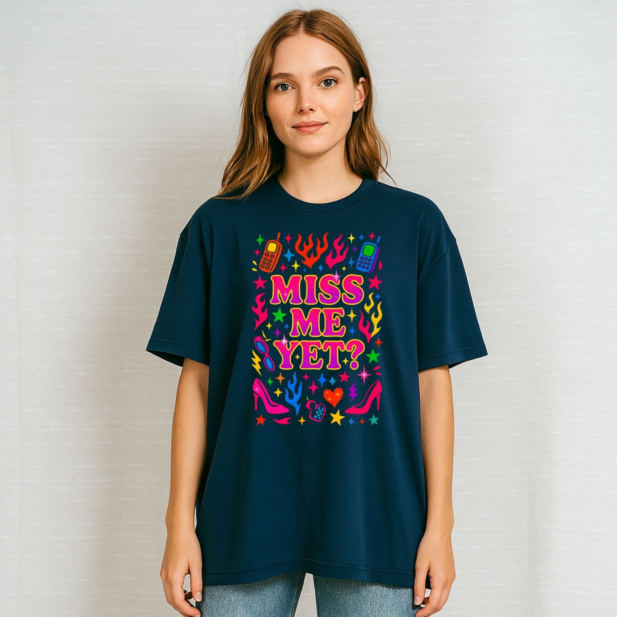 Y2K Graphic Tee, 2000s Nostalgia Shirt, Funny Gen Z T-Shirt, 'Miss Me Yet' - Craig Michael Design