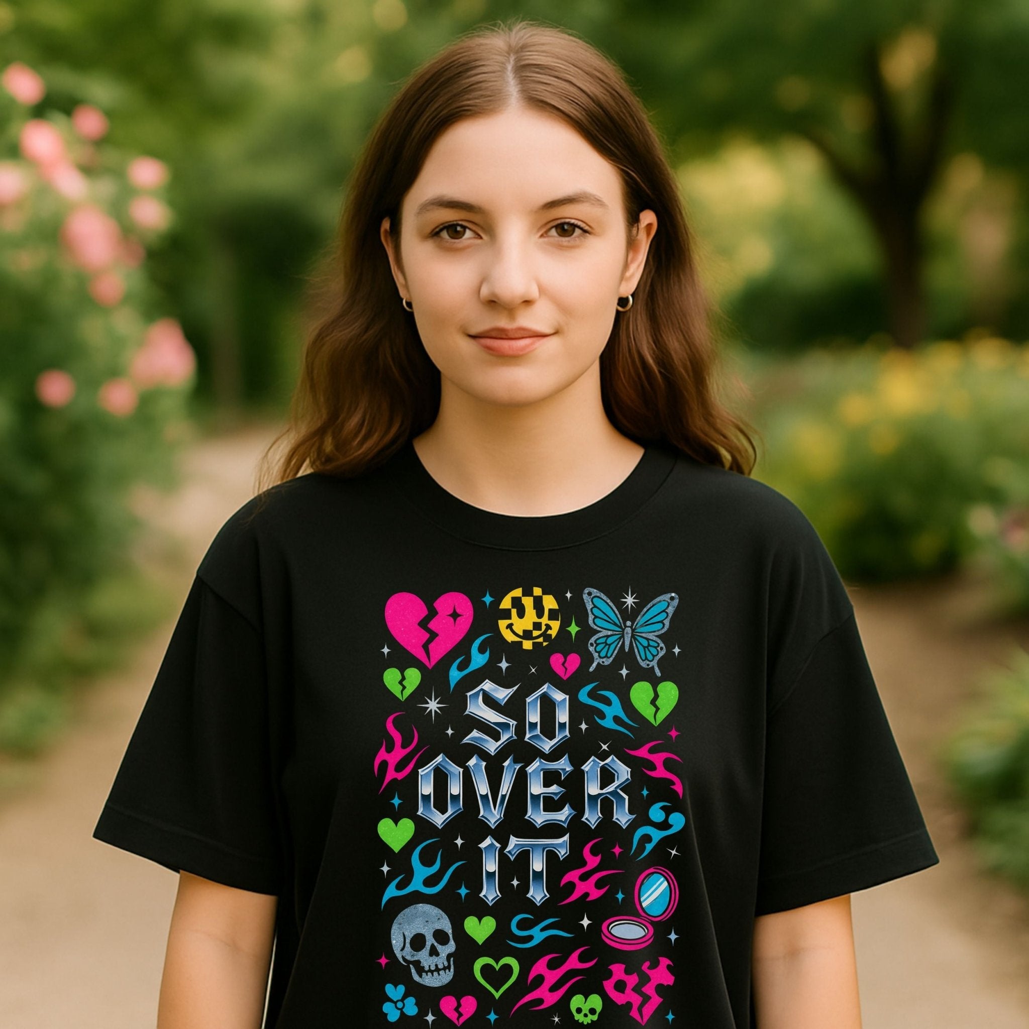 Y2K Graphic Tee, 2000s Nostalgia Shirt, Funny Gen Z T-Shirt,'So Over It' - Craig Michael Design