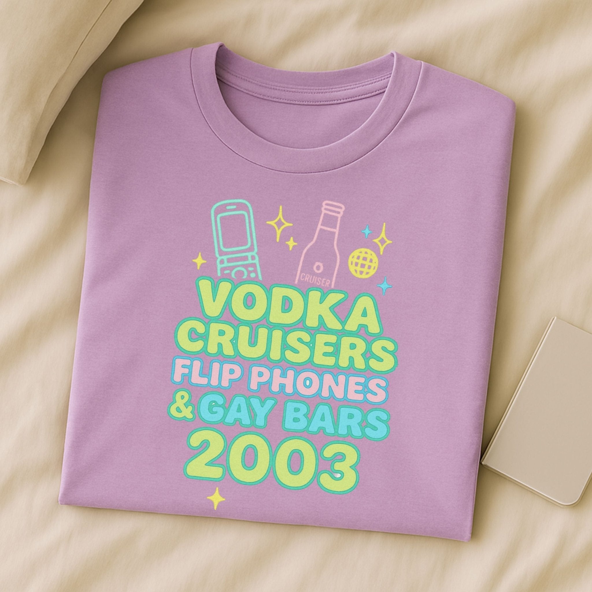 Y2K Nostalgia Gay T-Shirt, 2000s Throwback Tee for Him - Craig Michael Design
