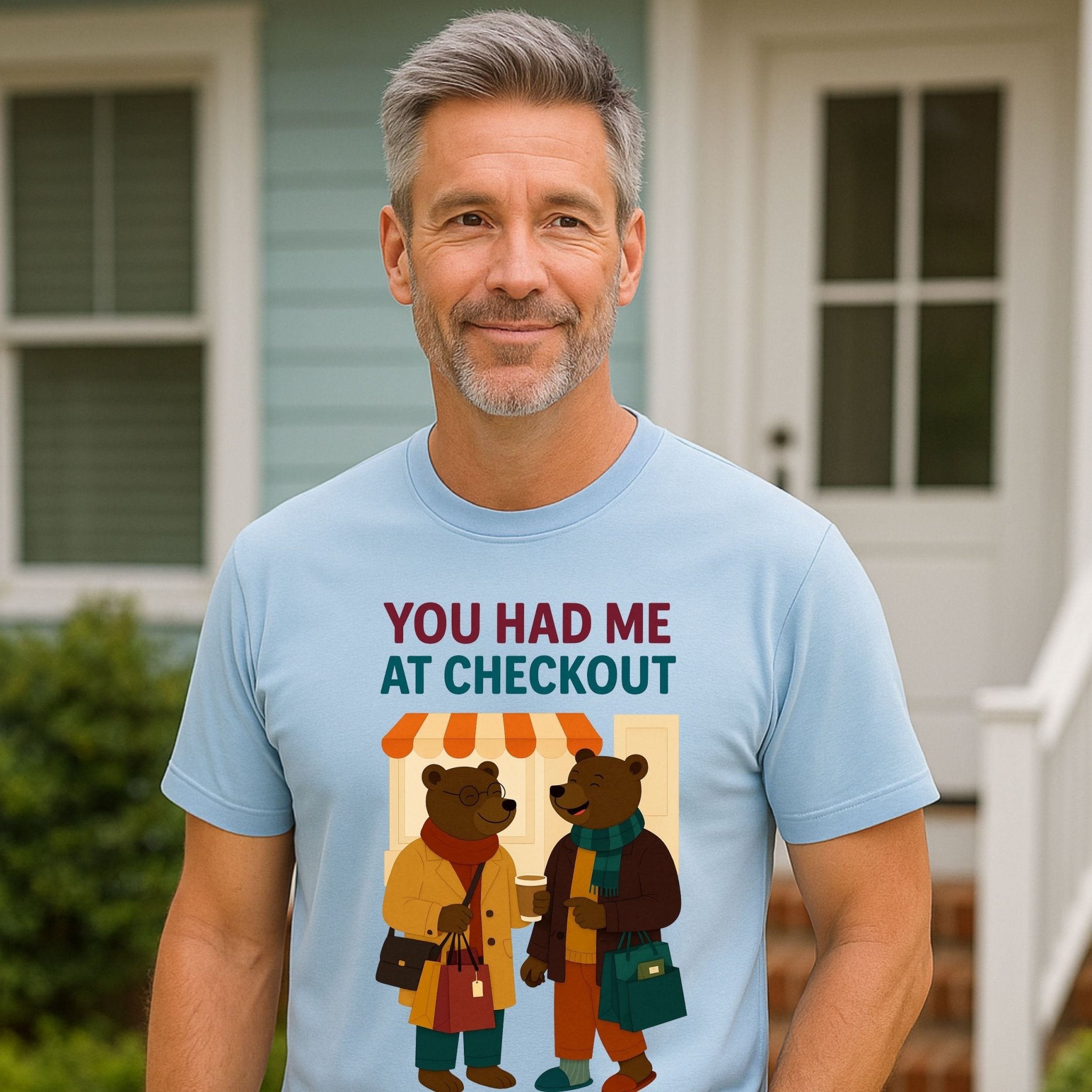 You Had Me At Checkout Shirt, Gay Bear Couple T-Shirt - Craig Michael Design