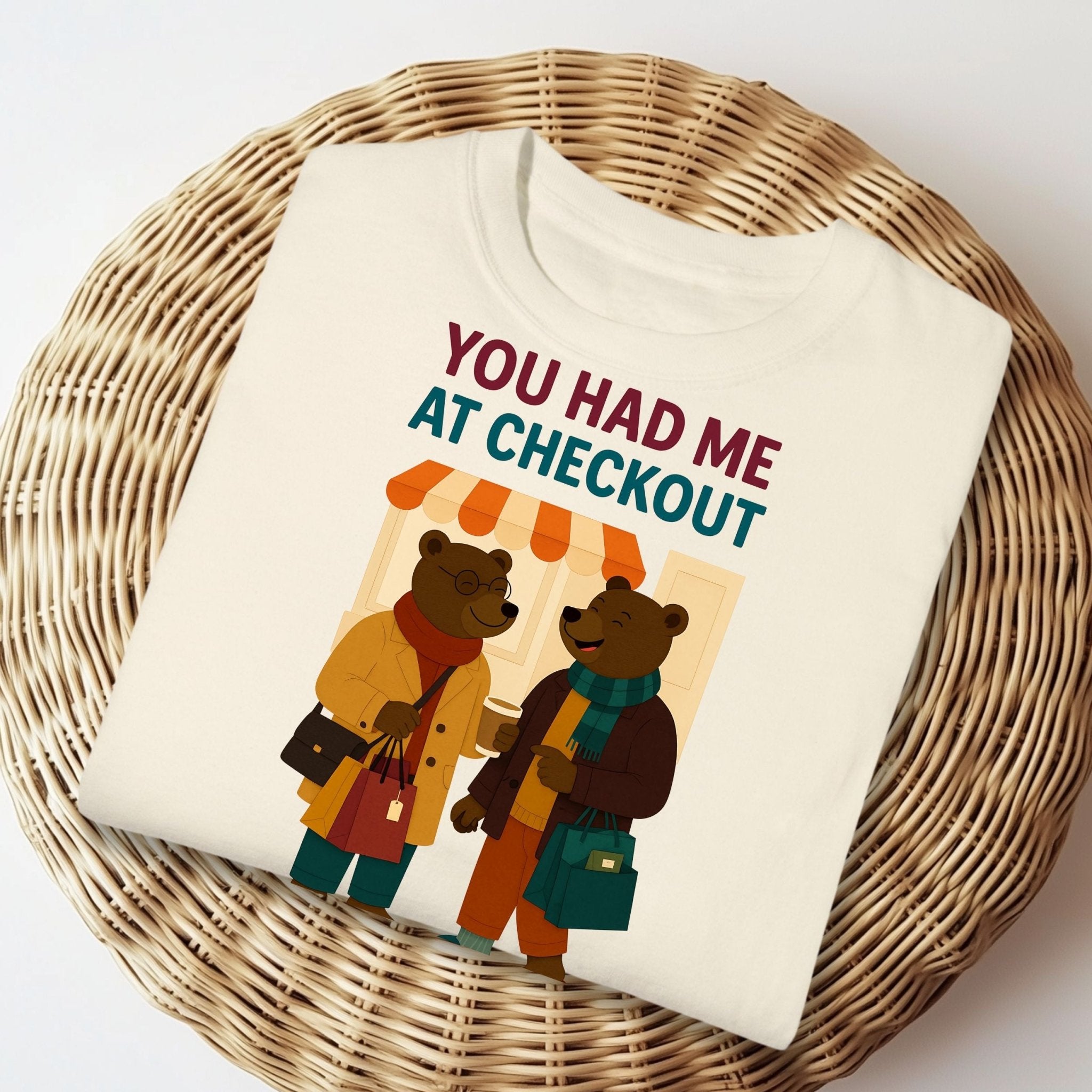 You Had Me At Checkout Shirt, Gay Bear Couple T-Shirt - Craig Michael Design